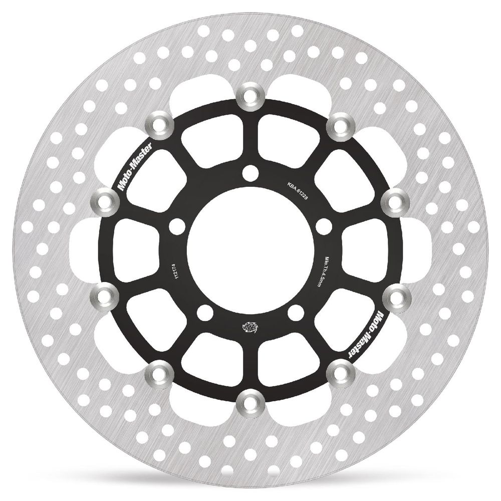 Brake Disc Road Halo - Floating - Front - Triumph: Daytona 675 Abs - Grafite Offroad