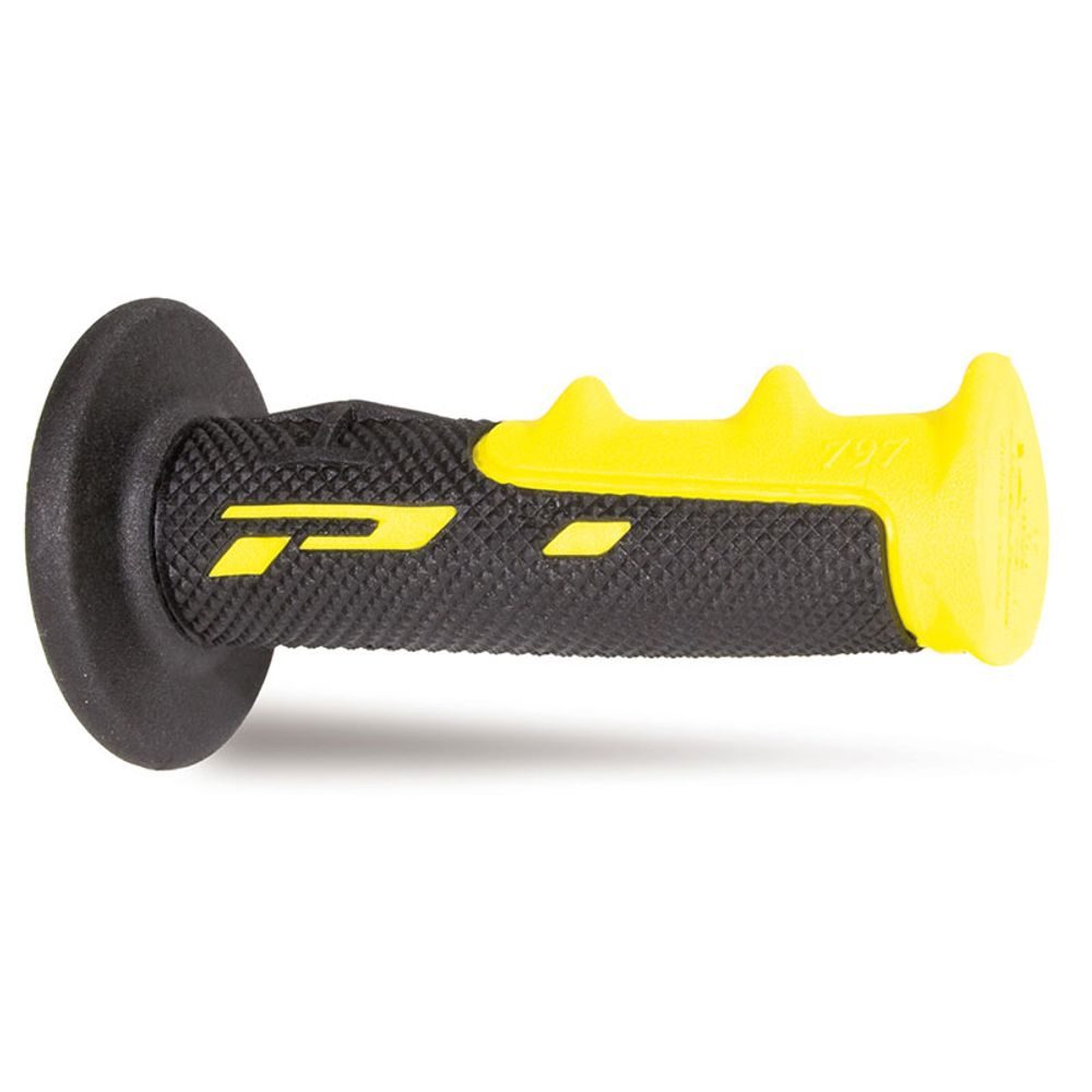 Grips Progrip 797 Mm 22/25 - Double Density - Yellow/black - Grafite Offroad