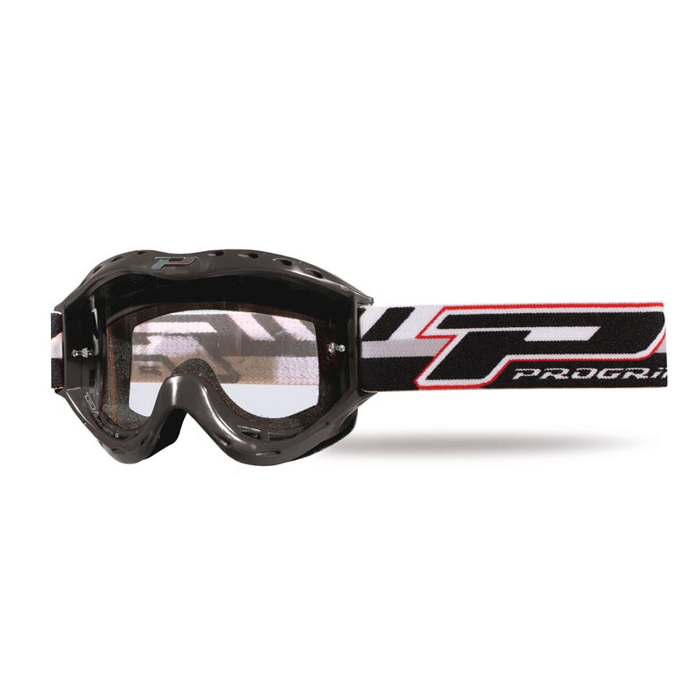 Progrip Kids Goggle 3101 - Transparent Lens - Black - Grafite Offroad