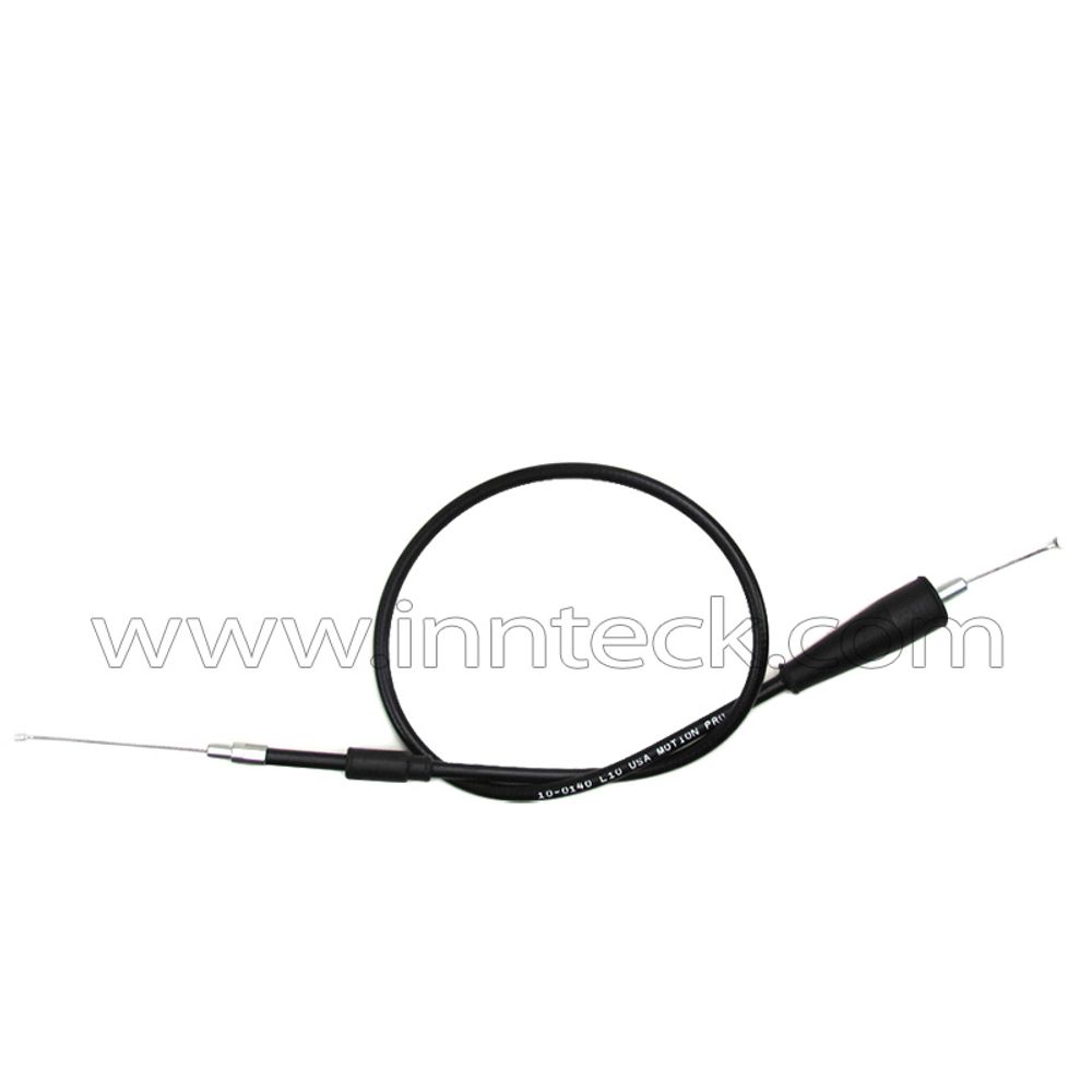 Kabel, schwarzes Vinyl, Kupplungszugendstück Lw