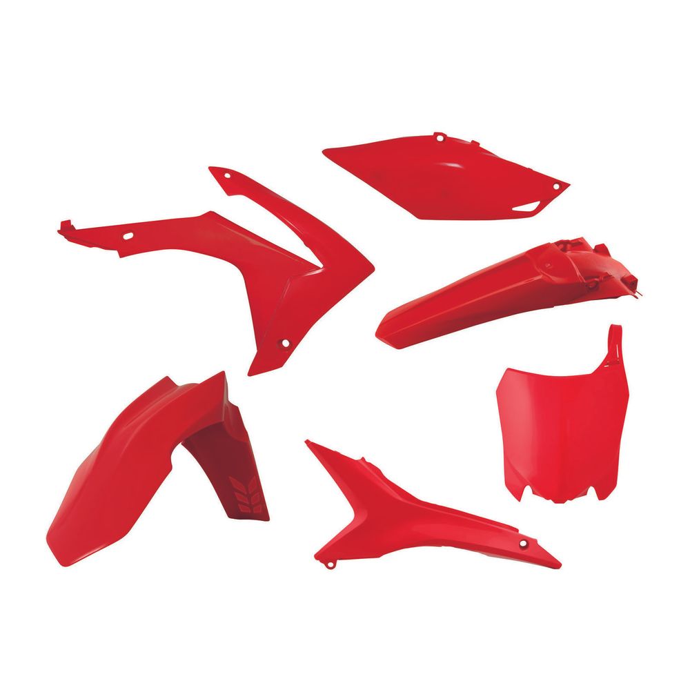 Plastics Kit 6 Pcs W/airbox Covers Red Replica Honda - Grafite Offroad