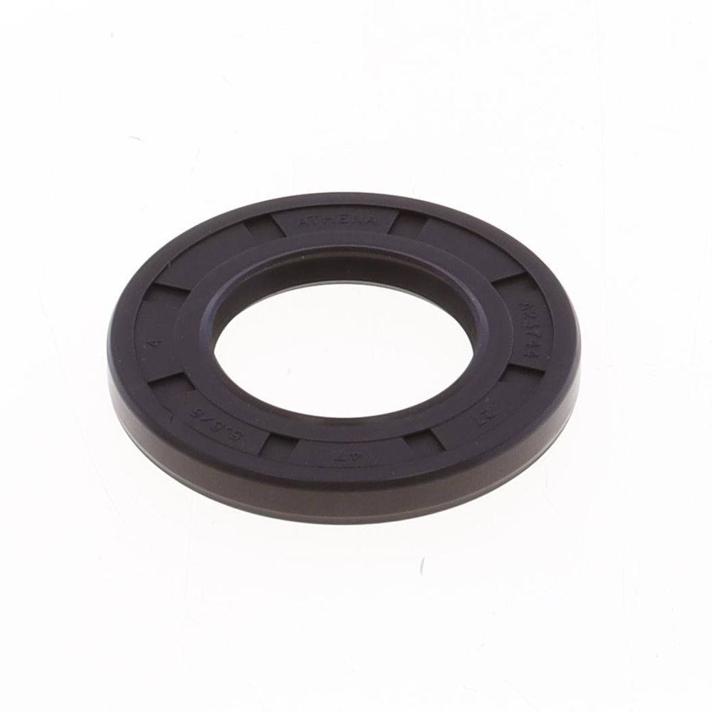 Oil Seal with Rubber Exterior 27x47x5,5/6 mm in FKM with one Seal-lip, one Dust Lip and Spring - Grafite Offroad