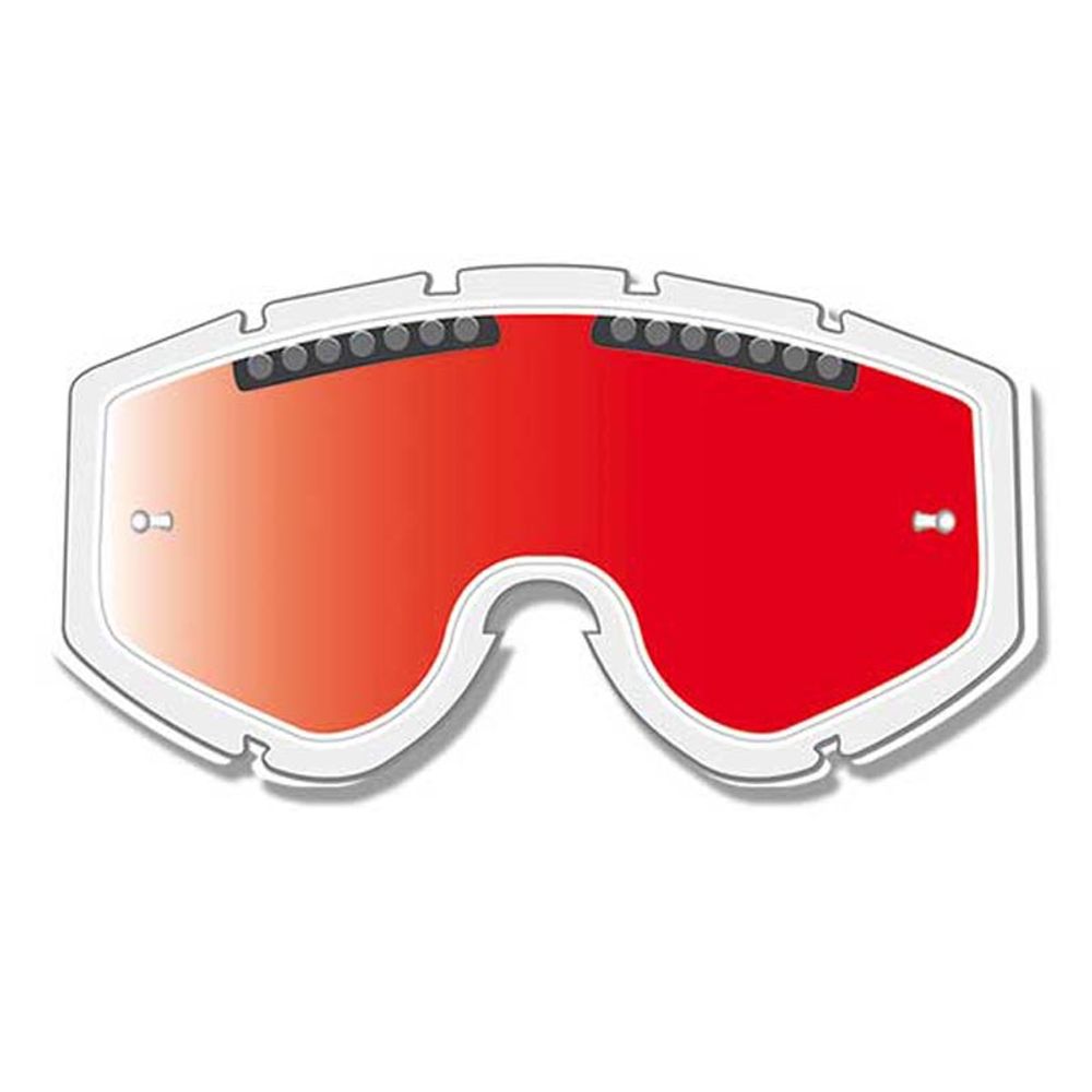 Replacement Double Lensprogrip 3255 Red - Grafite Offroad
