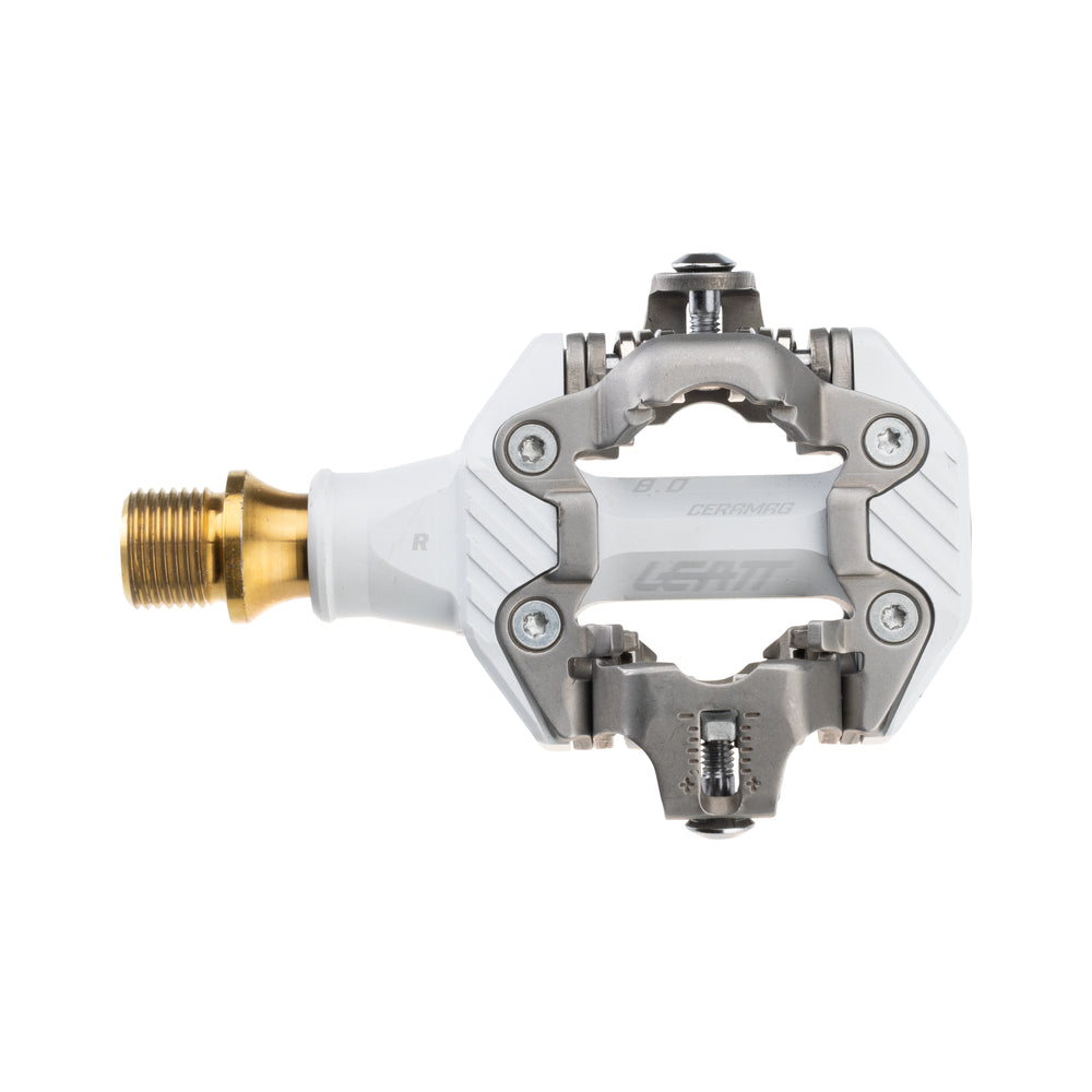 Pedali Ceramag Endurance 8.0ti Clip-in | Bianco | Taglia Unica Leatt