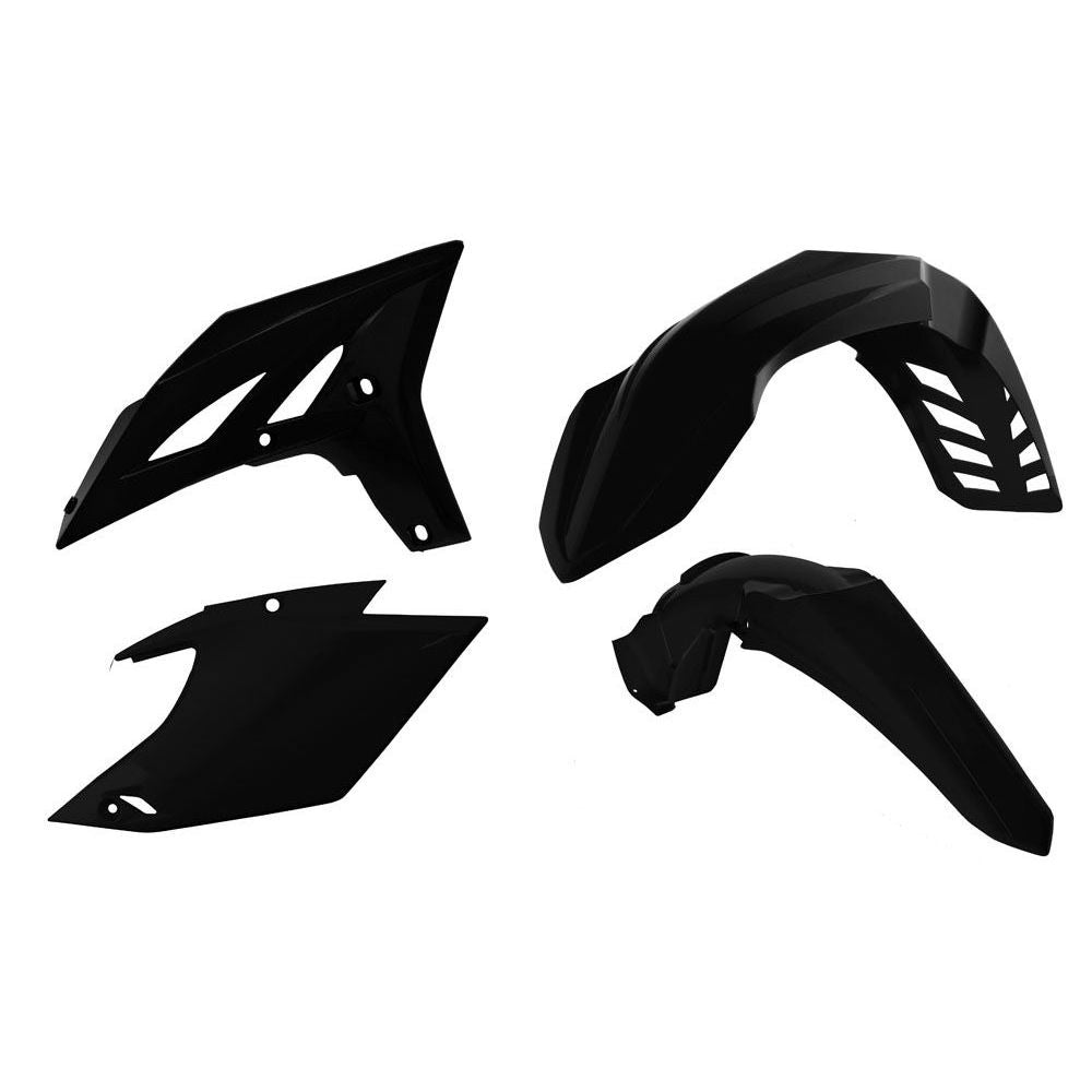 Plastics Kit 4 Pcs Replica Yamaha Black - Grafite Offroad