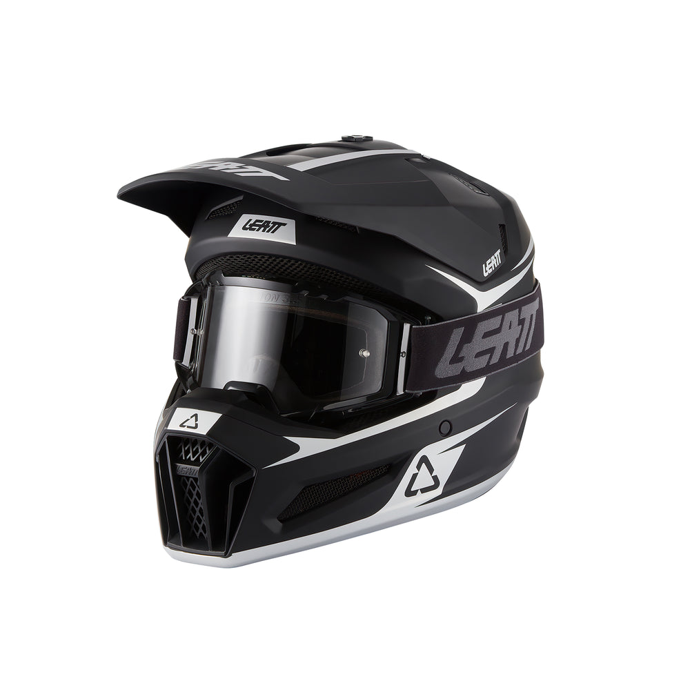 Helmet Kit Moto 3.5 Jr Leatt - Grafite Offroad