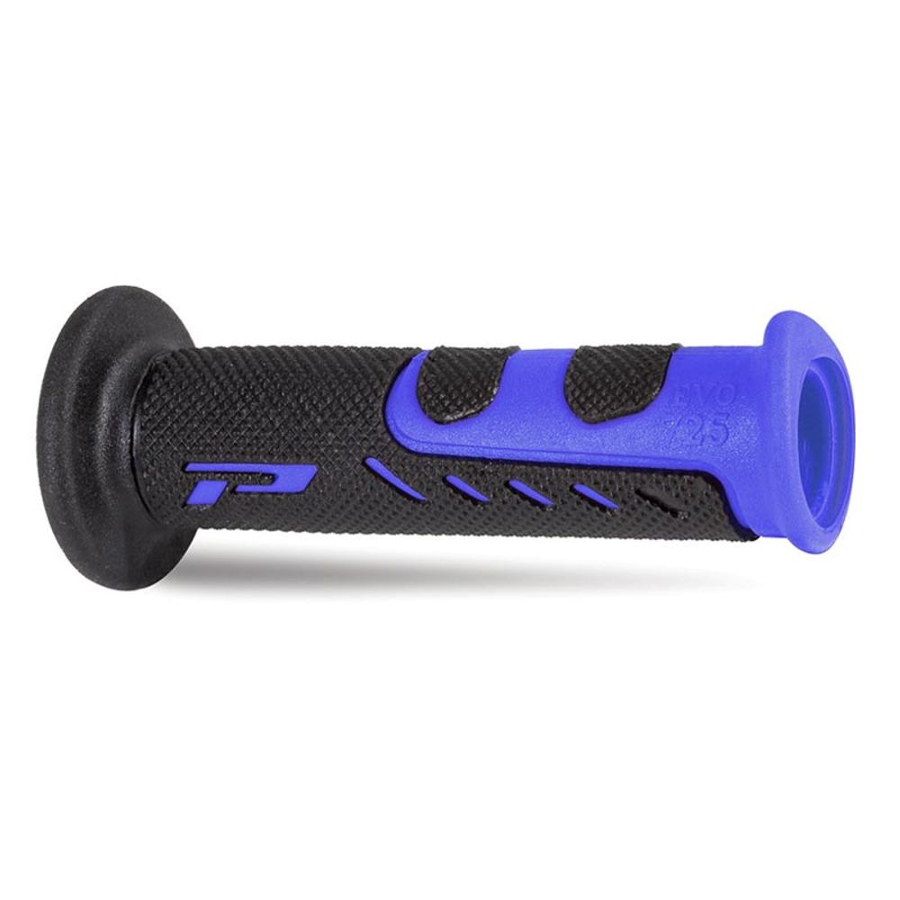 Grips Progrip 725 Mm 22/25 - Double Density - Blue /black - Closed End