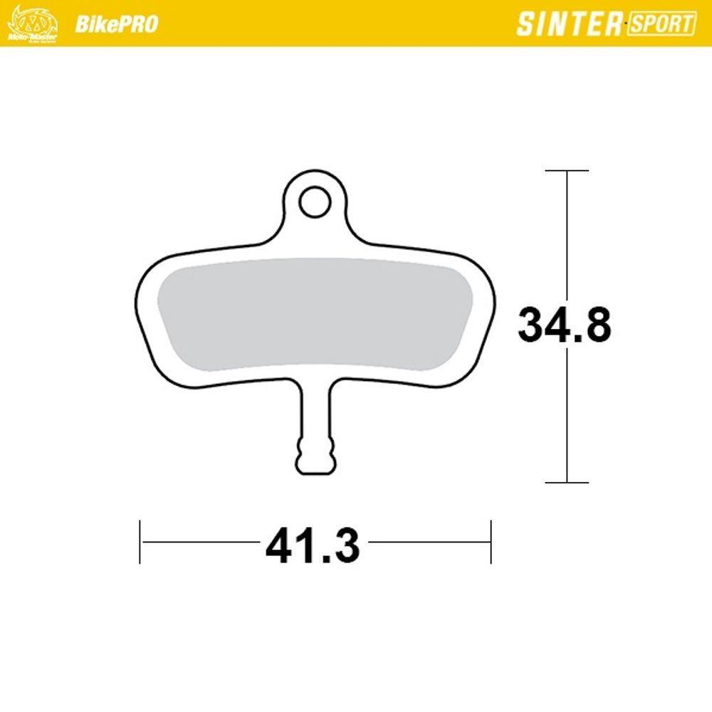 Brake Pads Bicycle Sinter Sport: Avid Code - Grafite Offroad