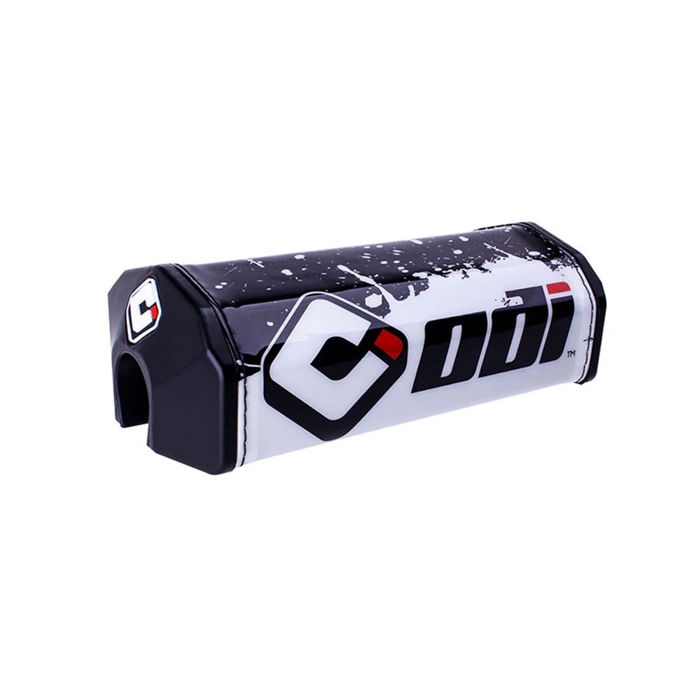 Odi Splatter Bar Pad Without Crossbar | 195mm/7.5 | White-black