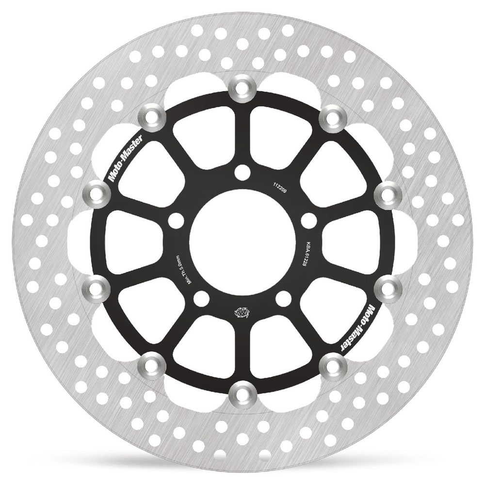 Brake Disc Road Halo Racing - Floating - Front - Suzuki: Gsx-r 600-750-1000 - Grafite Offroad