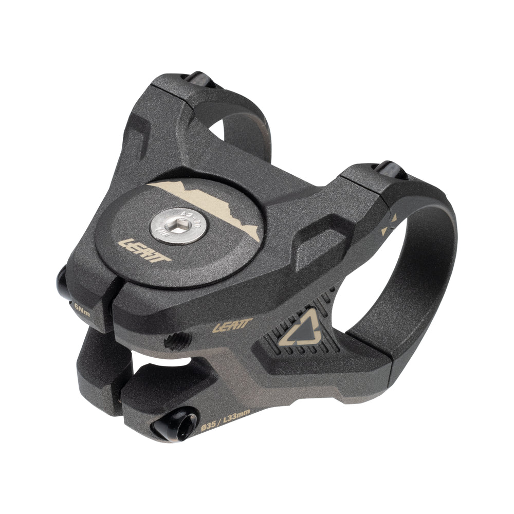 Attacco Manubrio Ceramag Gravity 8.0 | Grigio | 33mm Leatt