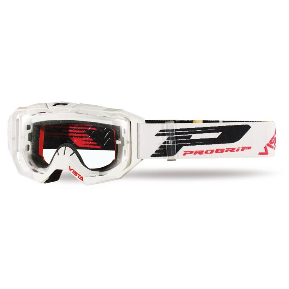 Gafas Progrip 3303 Vista - Lente Transparente - Blancas