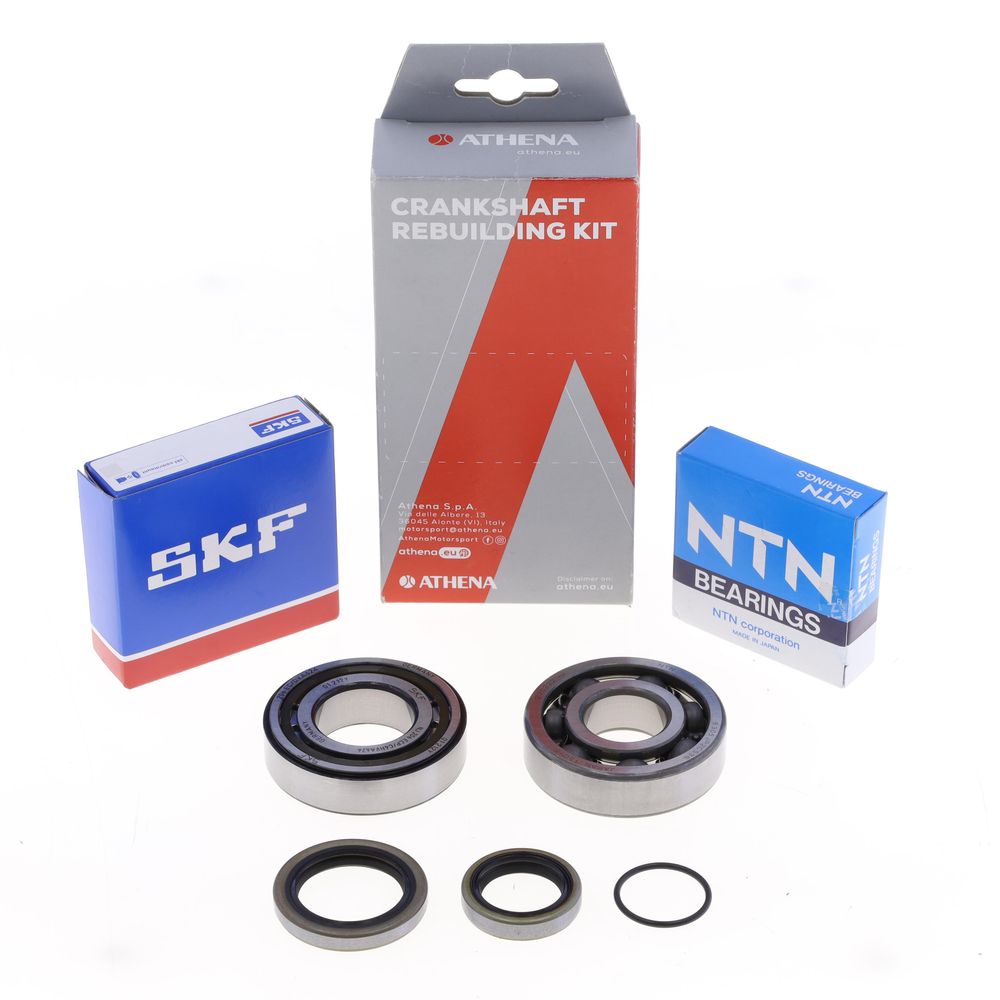 Crankshaft Rebuilding Kit: Bearing and Oil Seal Kit - Grafite Offroad