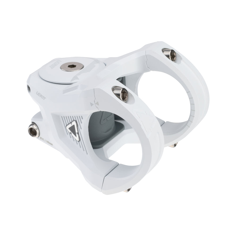 Attacco Manubrio Ceramag Gravity 8.0ti | Bianco | 40mm Leatt