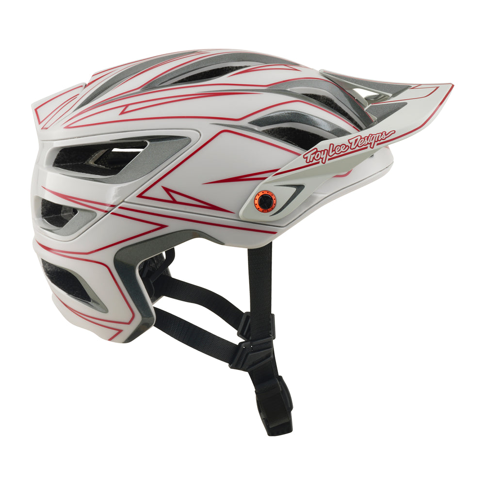 Helmet A3 - Pinstripe - Grey - M/L Troy Lee Designs - Grafite Offroad