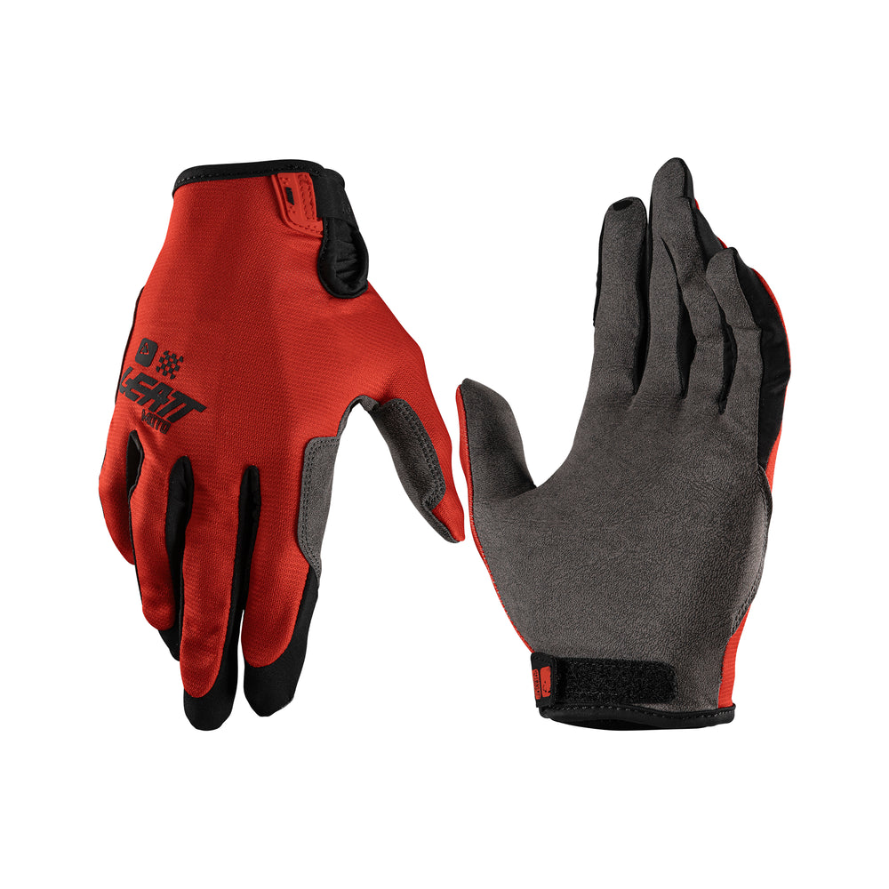 Glove Moto 1.5 GripR Leatt - Grafite Offroad