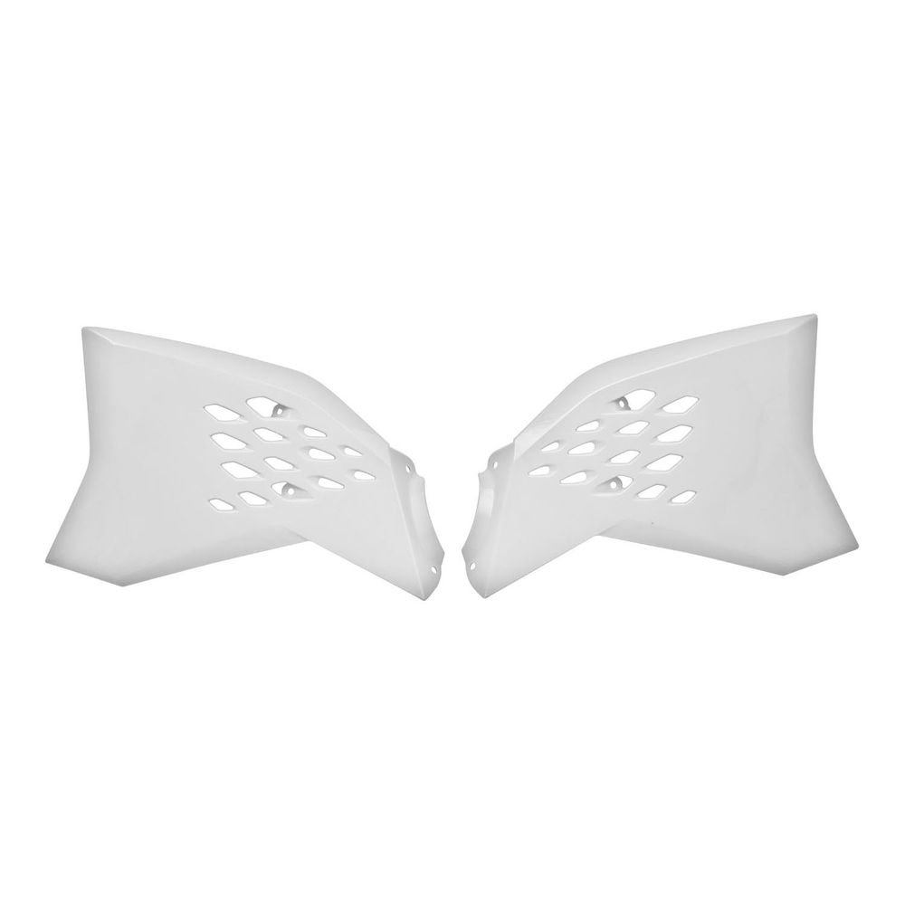 Radiator Scoops White Replica Ktm - Grafite Offroad