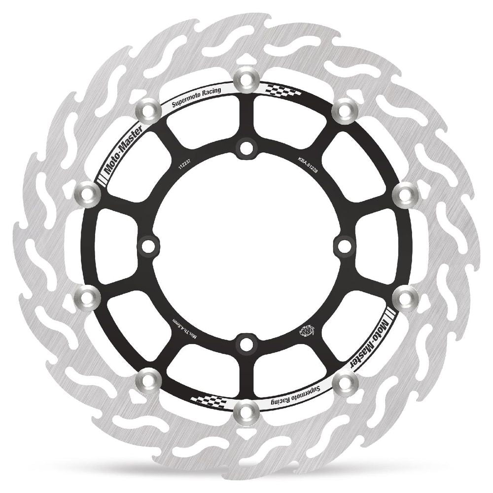 Brake Disc Supermoto Flame Racing - Front - Suzuki: Rmz250/450, Rmx450 - Grafite Offroad