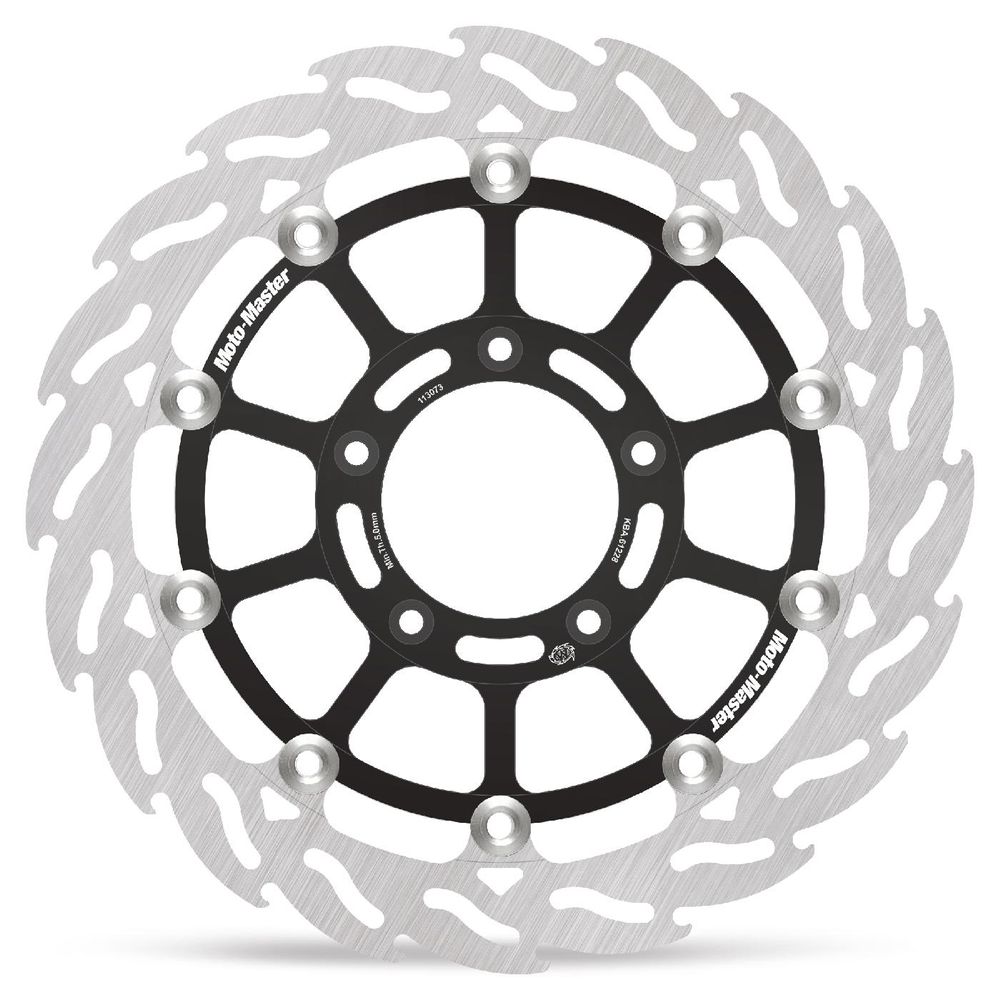 Brake Disc Road Flame Racing - Floating - Front Right - Mv Agusta - Grafite Offroad