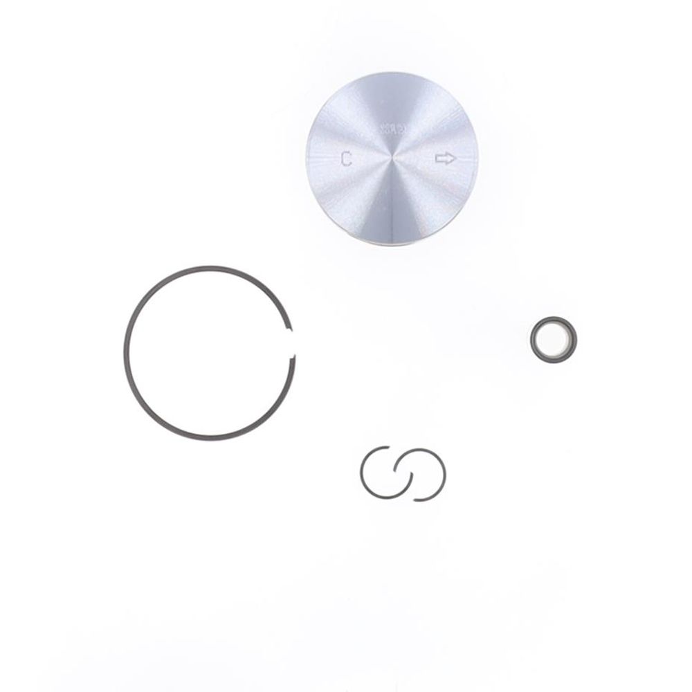 Top End Piston Kit: Cast 2-Stroke Piston Ø 43,5 mm + Top End Gasket Kit - Grafite Offroad