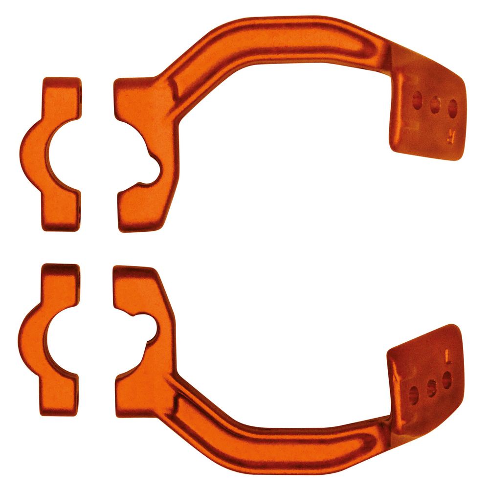 Alu Mounting Kit with Clamps - Dual Evo/vertigo/flx Orange Universal - Grafite Offroad