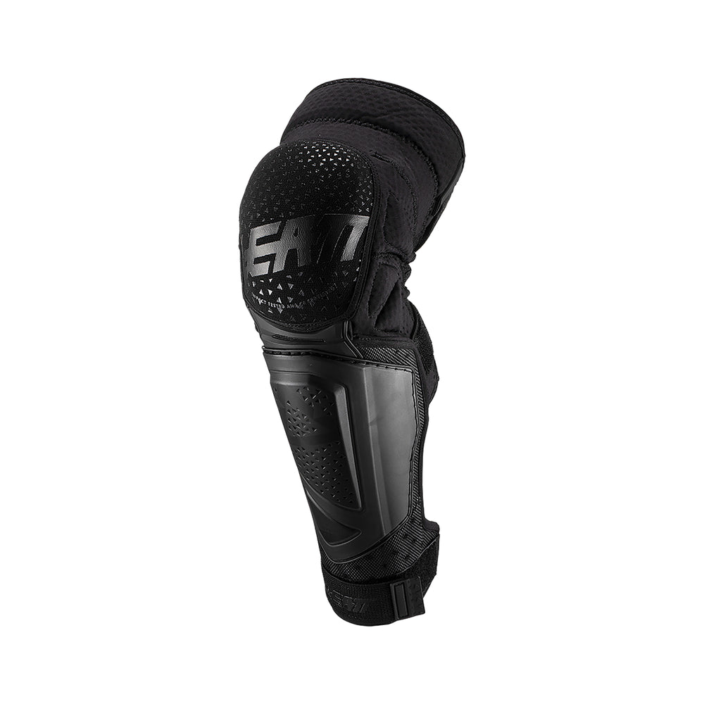 Ginocchiera con parastinchi 3DF Hybrid Ext in schiuma anti-impatto e inserti rigidi ideale per la bici Leatt