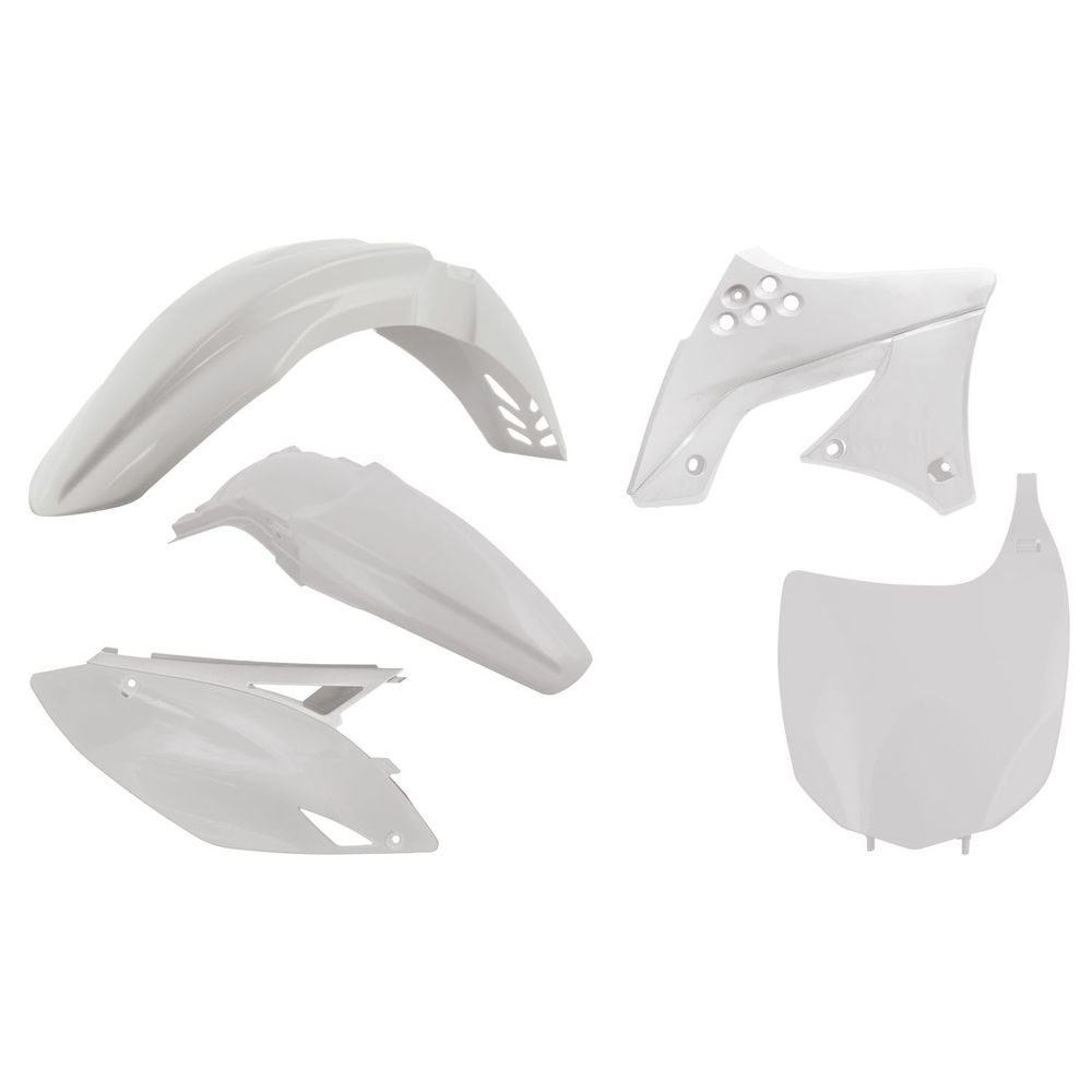 Plastics Kit 5 Pcs White Replica Kawasaki - Grafite Offroad