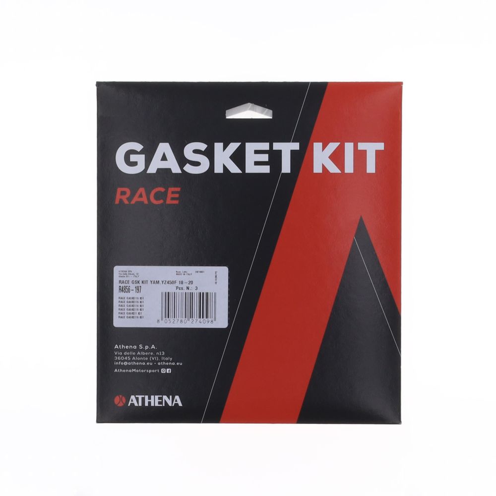 Race Gasket Kit: Gasket kit with Cylinder Head Gasket and 2 Cylinder Base Gaskets - Grafite Offroad