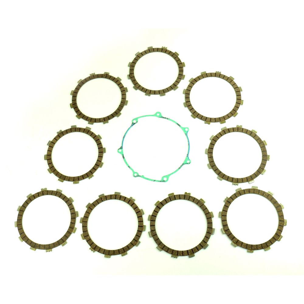 Friction Plates Kit with Clutch Cover Gasket - Grafite Offroad