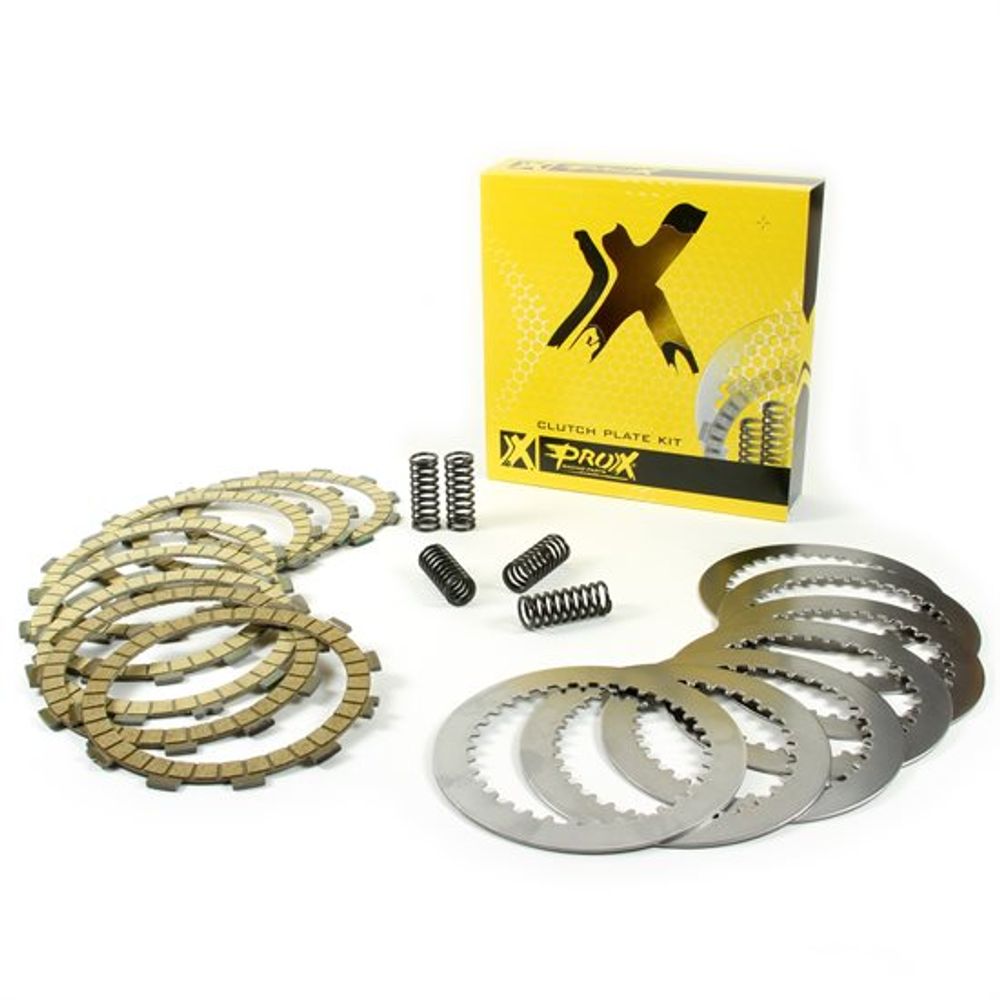 Prox Complete Clutch Plate Set Rm-z250 `04 + Kx250f `04 - Grafite Offroad