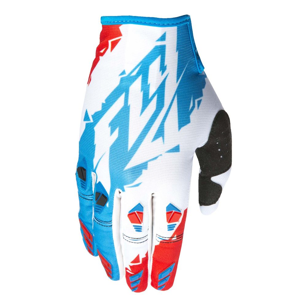 Fly Kinetic Glove Red/wht/blu Sz 11 Xl - Grafite Offroad