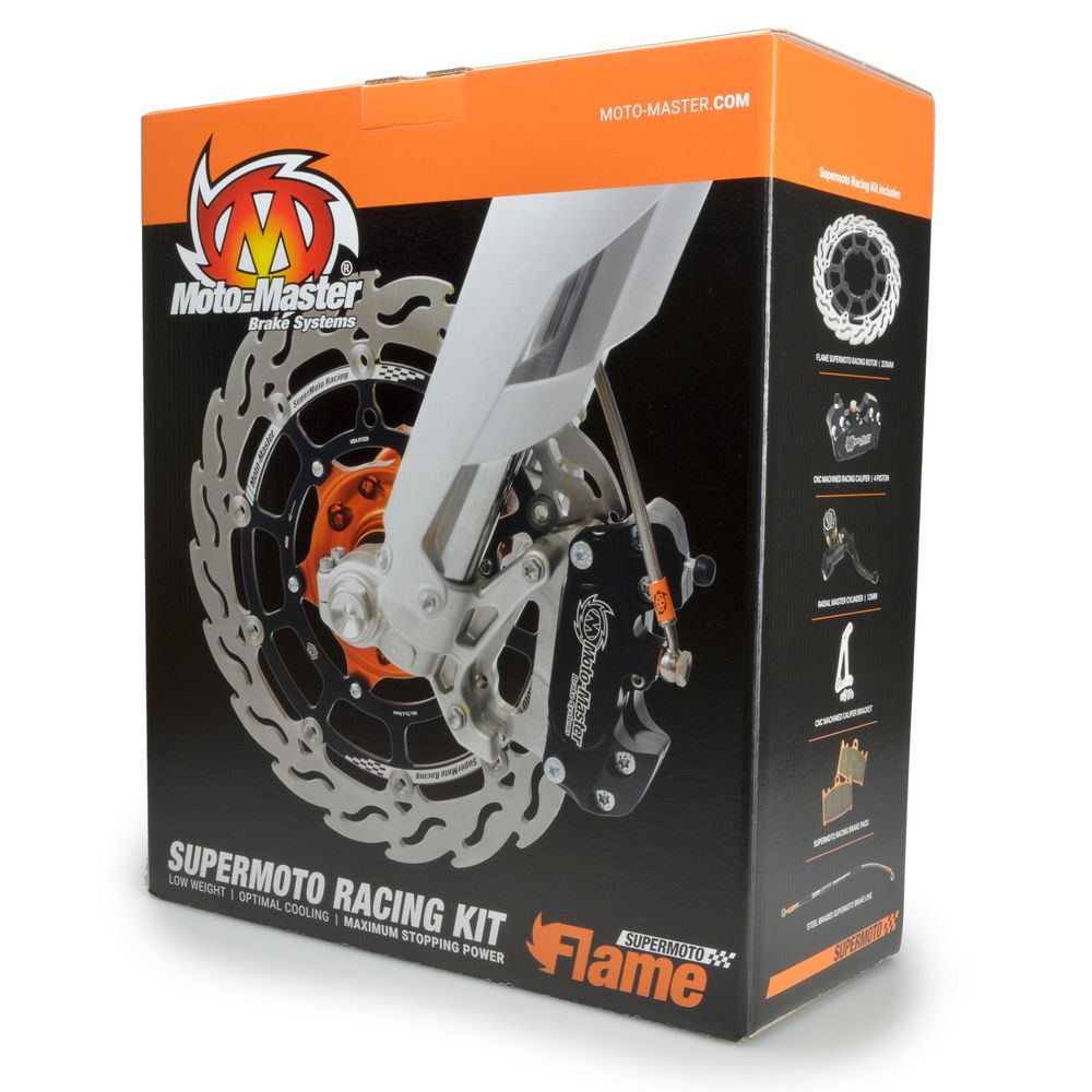 Supermoto Racing Disc Kit - Flame Disc - Front - Ktm/husqvarna Ø300mm