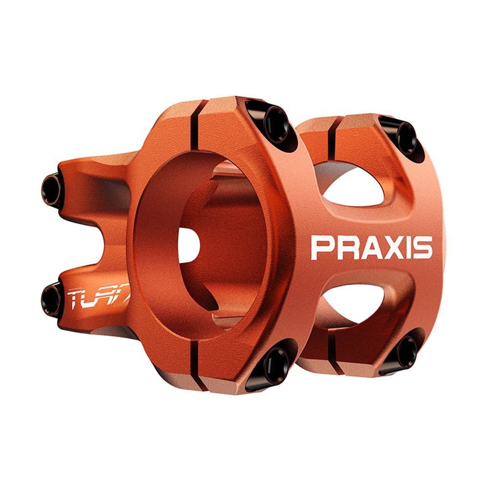 Potencia de bicicleta - Dm 35mm - Longitud 50mm - Naranja