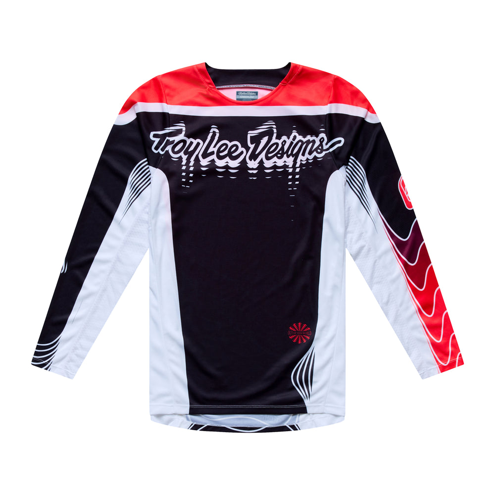 T-shirt GP Pro - Stagger - Black / Red - XL Troy Lee Designs