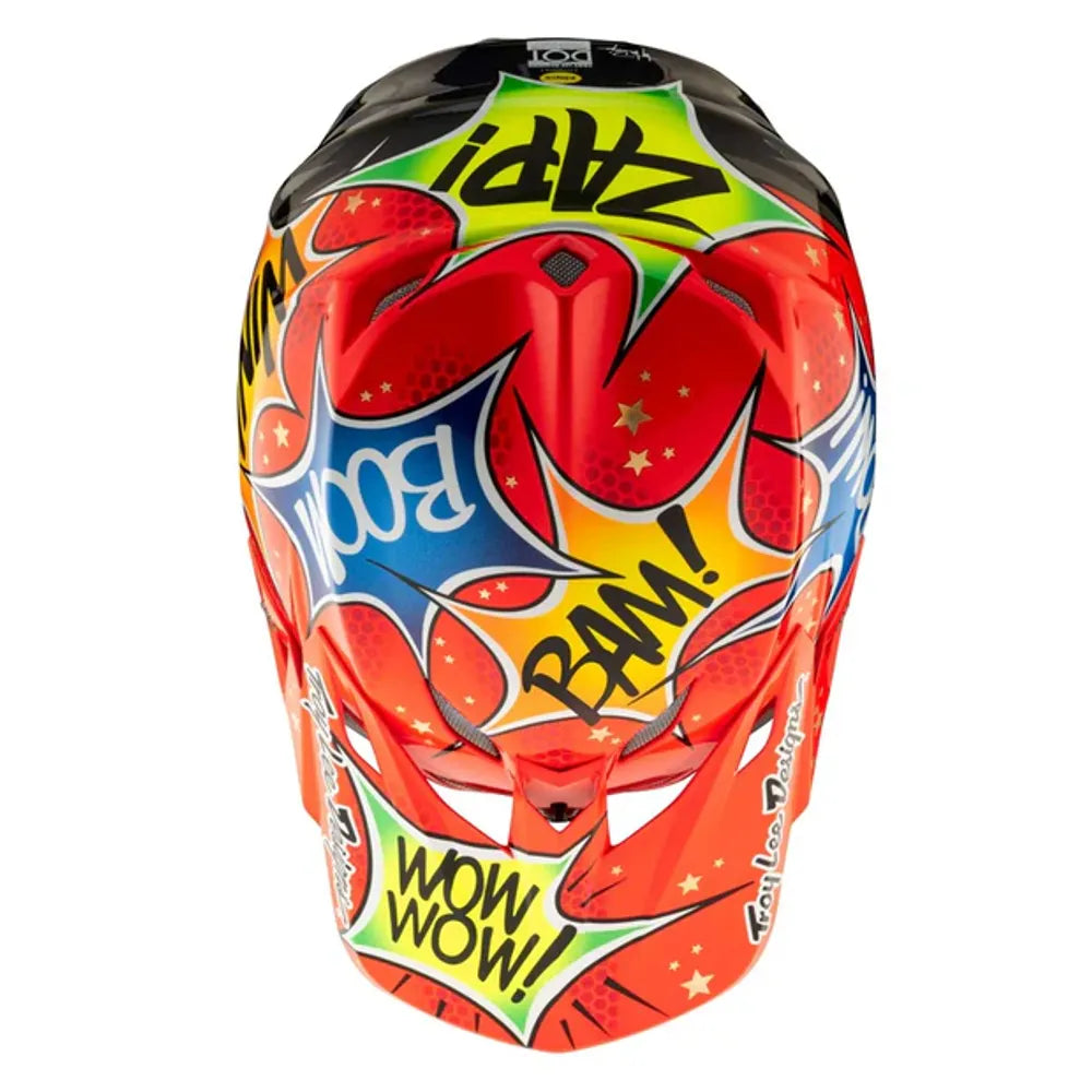 Se5 ece composite helmet; cosmic explosion red xl Troy Lee Designs