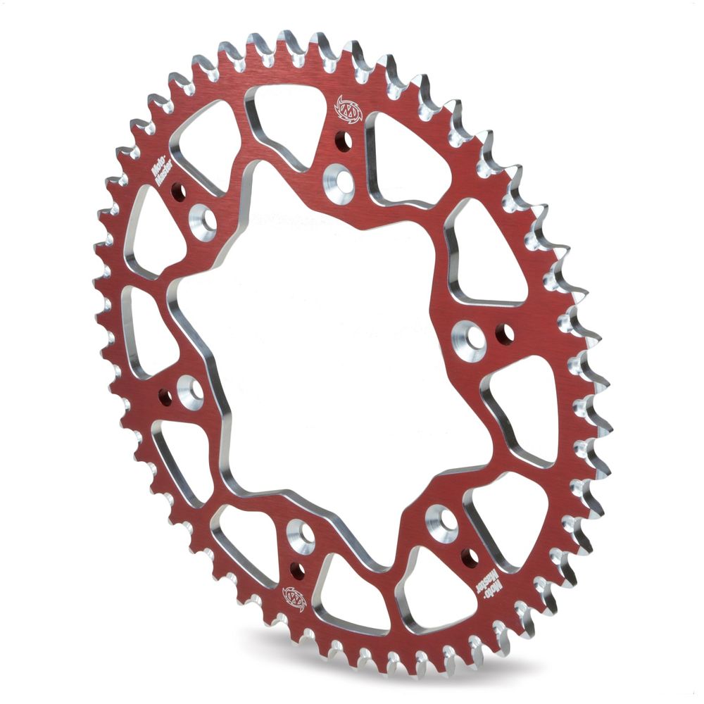Kettenrad Aluminium 7075 (rot, 520-53 Zähne) Honda