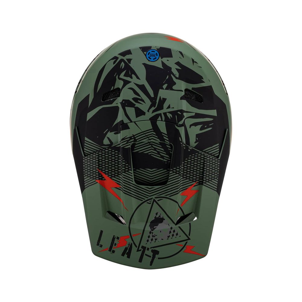 Visiera Casco Di Ricambio Moto 2.5 V23 | Verde Polveroso | M-XXL Leatt