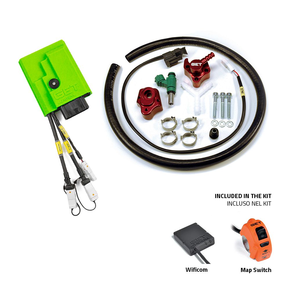RX1 PRO Control Unit with WiFi-COM, Map Switch and Second Injector Kit