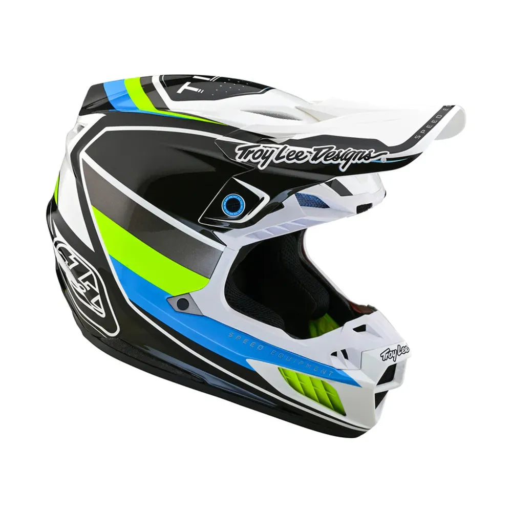 Motorcycle helmet SE5 COMPOSITE REVERB in composite fibers with MIPS Integra technology Troy Lee Designs