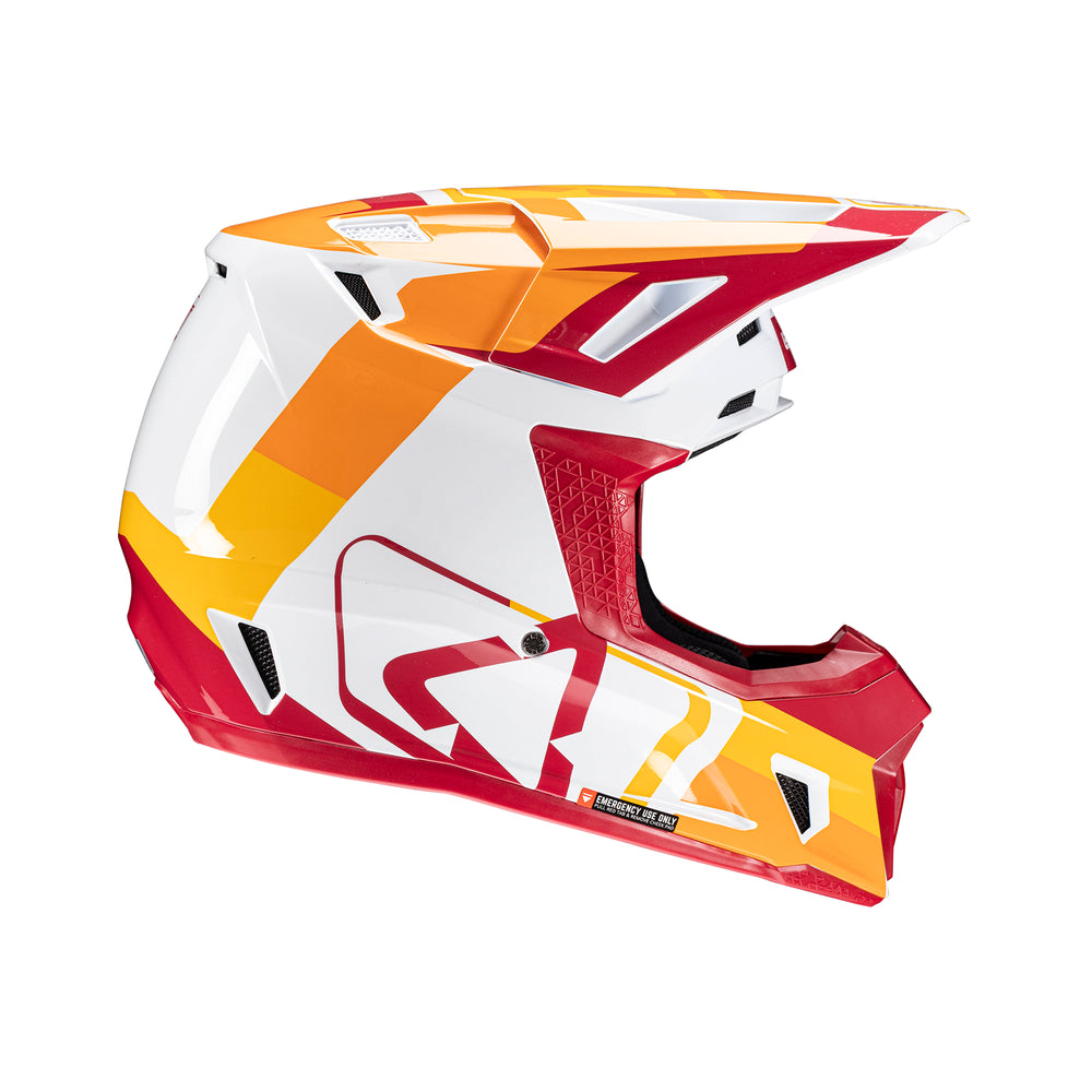 Casco de motocross 7.5 con gafas incluidas