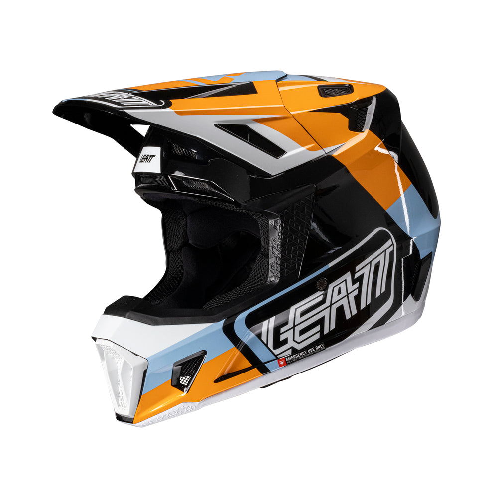 Casco de motocross 7.5 con gafas incluidas