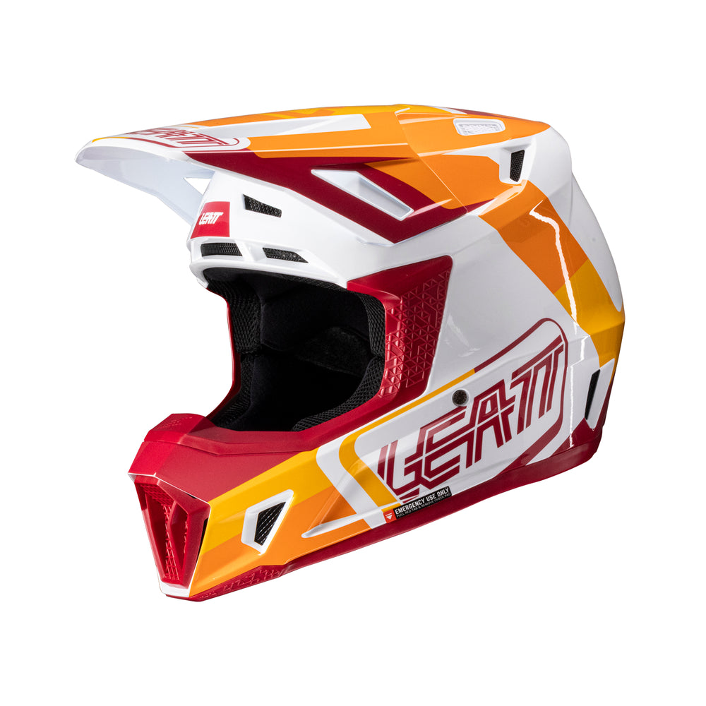 Casco de motocross 7.5 con gafas incluidas