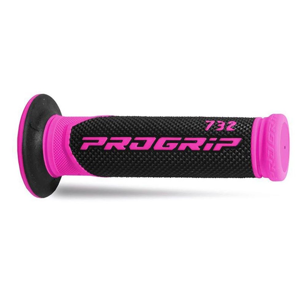 Grips Progrip 788 Mm 22/25 - Double Density - Fuxia/black - Open End