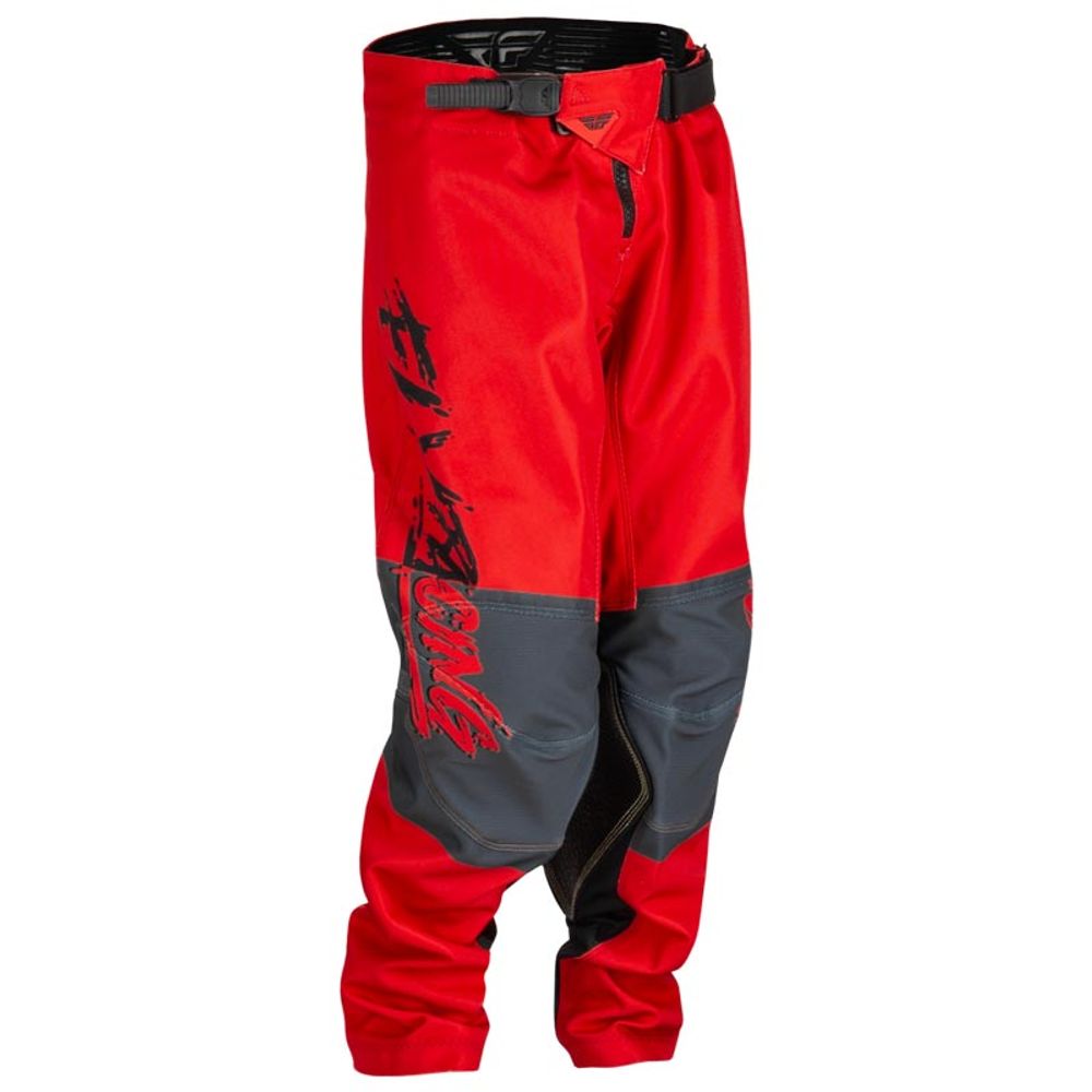 Kinetic Khaos Pants Black/red/ Grey Youth Sz 24 Fly Racing