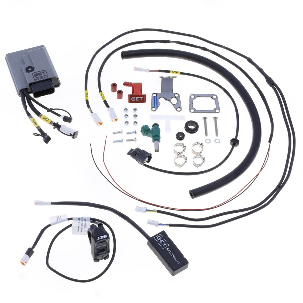 Sx1 Pro Factory 4t Ecu Moto Avec Sx1 Controller, Sx1 Connect Et Second Injector Kit Ktm 250 Sx-f 25 Husqvarna Fc 250 25 Gas Gas Mc250f 25