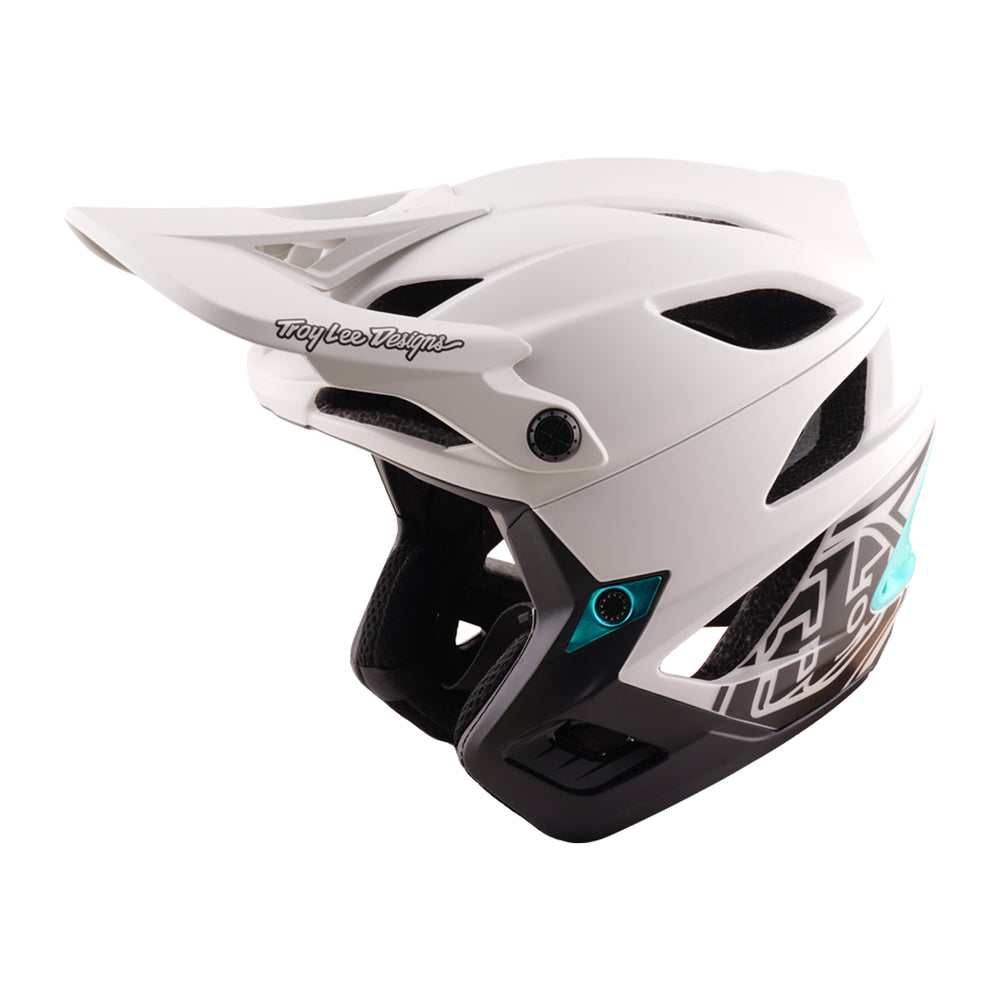 Casco Stage Stunt Drone Pumice / Real Teal XL/2X Troy Lee Designs