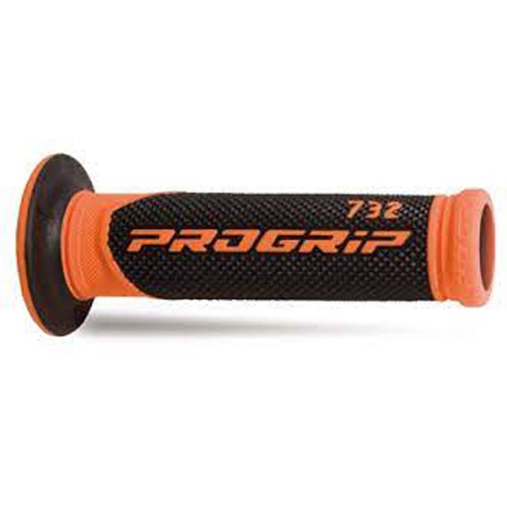 Grips Progrip 788 Mm 22/25 - Double Density - Fluo Orange/black - Closed End