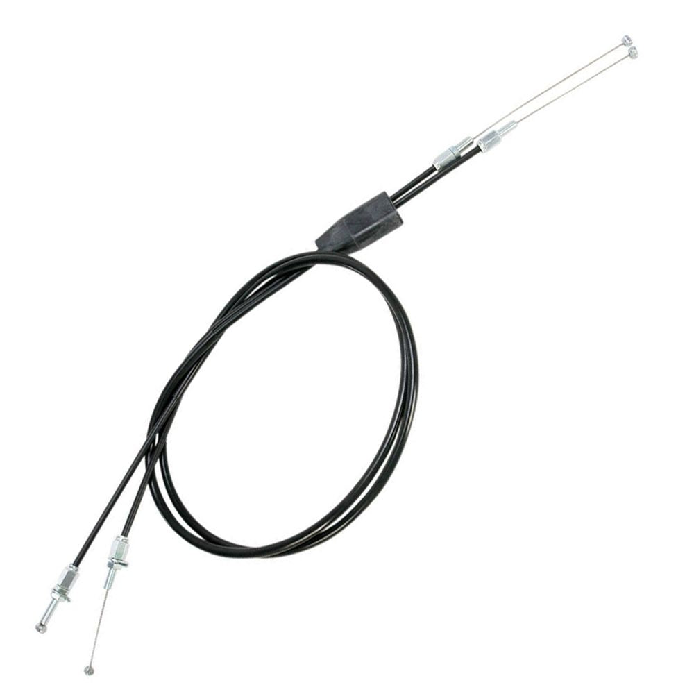 Cavo Acceleratore Oem Compatibile In Vinile Nero, (Coppia)