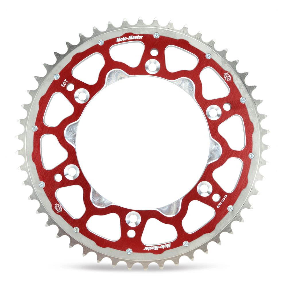 Corona Moto Offroad Fusion Series 520-49T In Acciaio Temprato E Lega Di Alluminio Moto Master