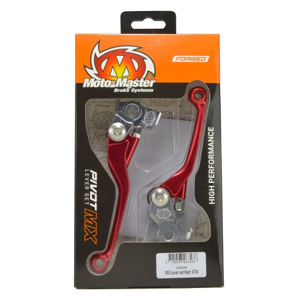 Juego de palancas articuladas Mx - Rojas forjadas: Ktm